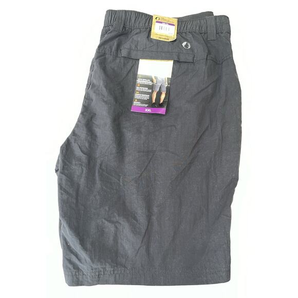 The American Outdoorsman Men's Water Repellent Hiking Shorts Size XXL Grey NWT - Picture 1 of 6